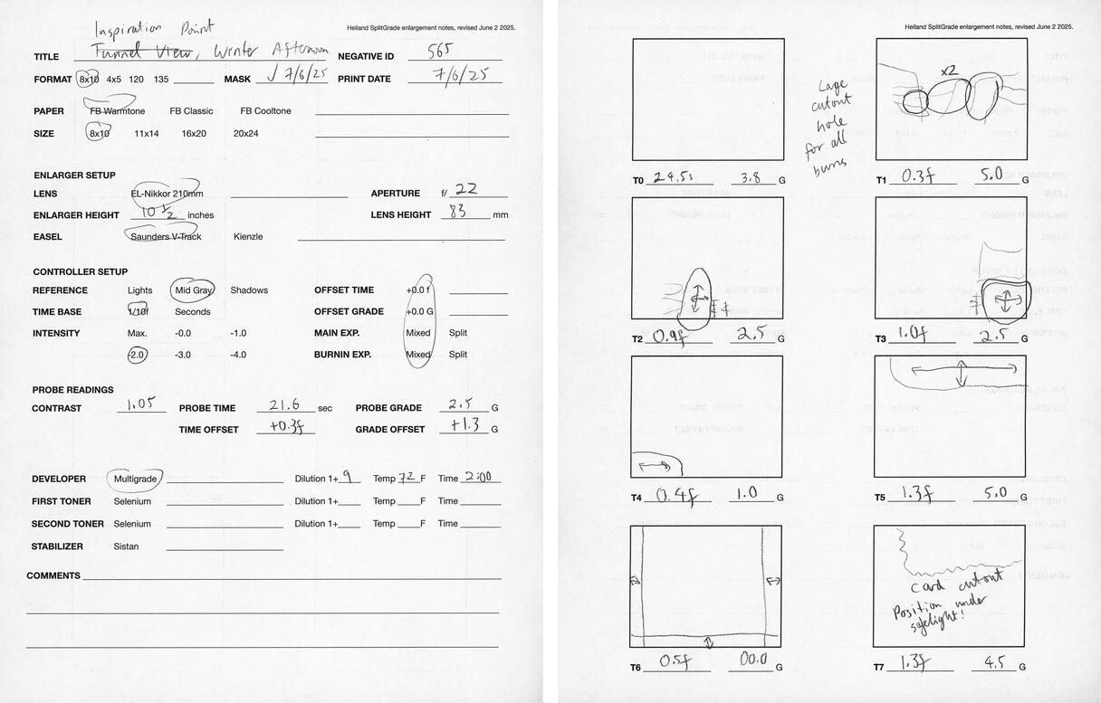 Printing notes